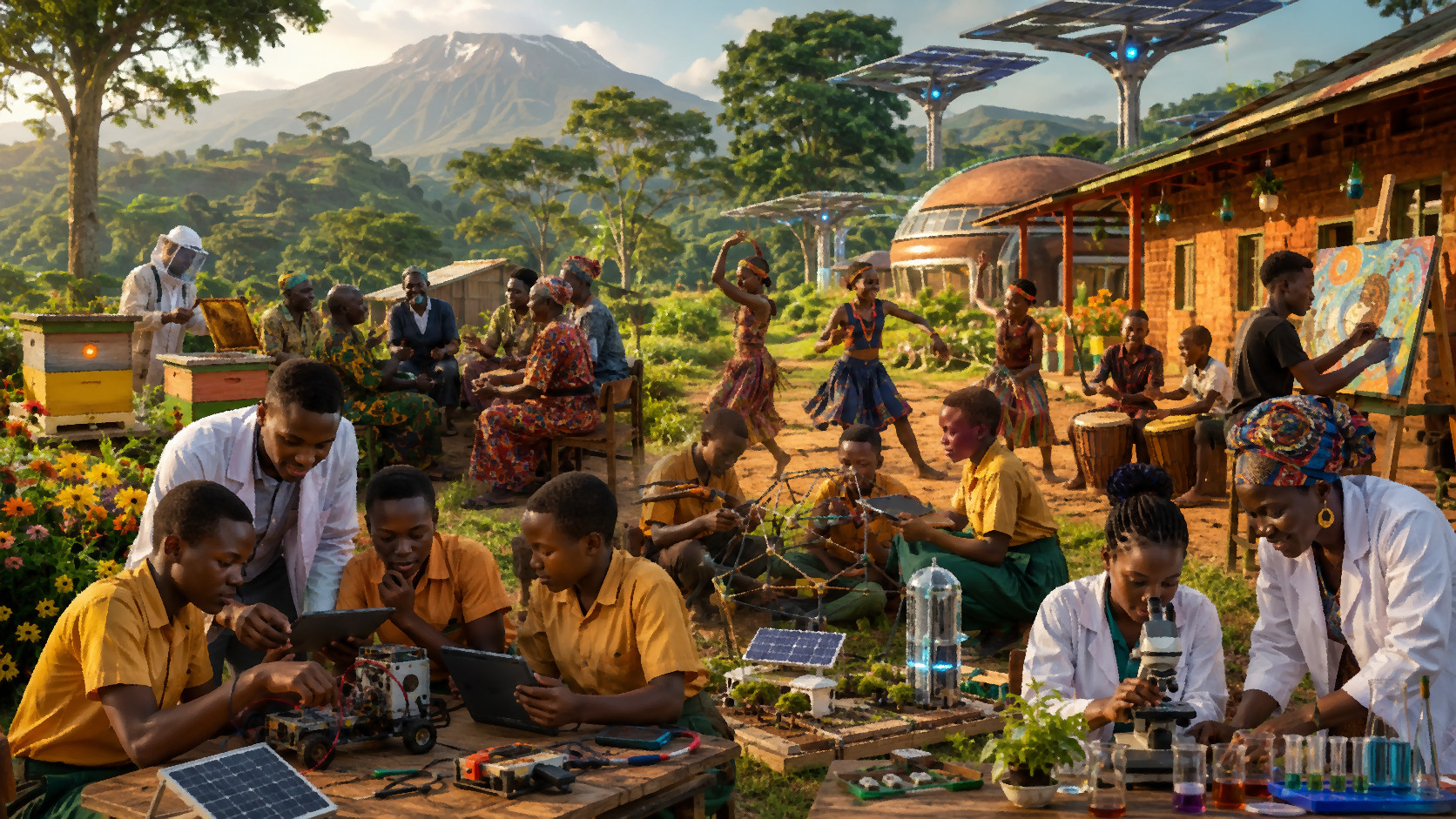 Golden House Field Development Project – STEM, the Arts, rural schools and community-rooted enterprise